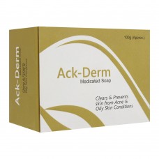 Ack-Derm Medicated Soap, For Acne & Oily Skin Conditions, 100g