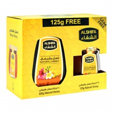 Al-Shifa Natural Honey 500gm + FREE 125g