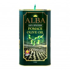 Alba 100% Spanish Pomace Olive Oil, 4 Liter, Tin