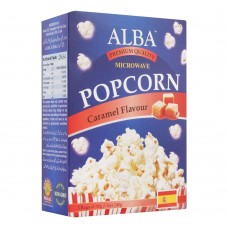 Alba Popcorn, Caramel Flavour, 3x80g