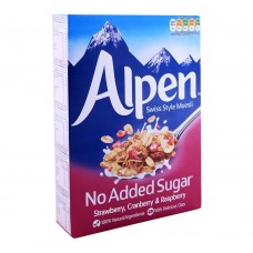 Alpen No Added Sugar Strawberry Raspberry & Cranberry Muesli 560g