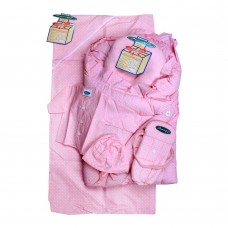 Angel's Kiss Baby Carry Bag Set, 6 Pieces, Pink