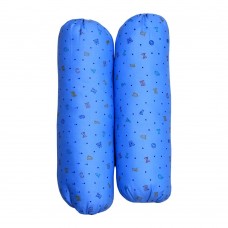 Angel's Kiss Side Baby Pillow Pair, Blue