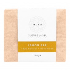 Aura Crafts Trusting Nature Lemon Homemade Soap Bar, 100g