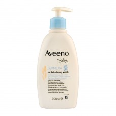 Aveeno Baby Dermexa Moisturising Wash, Unscented & Soap Free, 300ml
