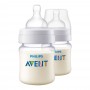 Avent Classic+ Feeding Bottle, 2-Pack, 0m+, 125ml/4oz, SCF452/27