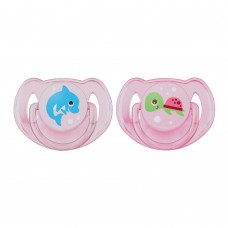 Avent Classic Soothers 2-Pack 6-18m (Pink) - SCF169/34