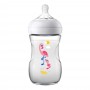 Avent Natural Feeding Bottle, 1m+, 260ml/9oz, Flamingo, SCF627/41