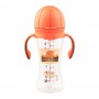 Baby World Contra Colic Wide Neck Feeding Bottle With Handle, Basketball Design, 280ml/9oz, BW2033