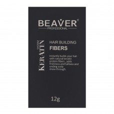 Beaver Professional Keratin System Hair Building Fibers Dark Brown 12g