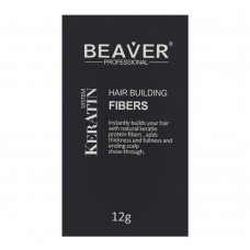 Beaver Professional Keratin System Hair Building Fibers White 12g