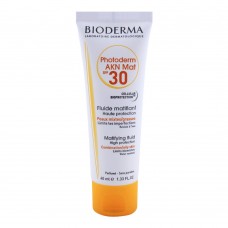 Bioderma Photoderm AKN Mat SPF 30 Mattifying Fluid, Combination & Oily Skin, 40ml