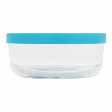 Borgonovo Igloo Glass Bowl With Lid, Round, 4.2x2.2 Inches, No. 1