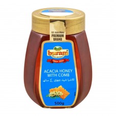 Buram Acacia Honey With Comb, 500g