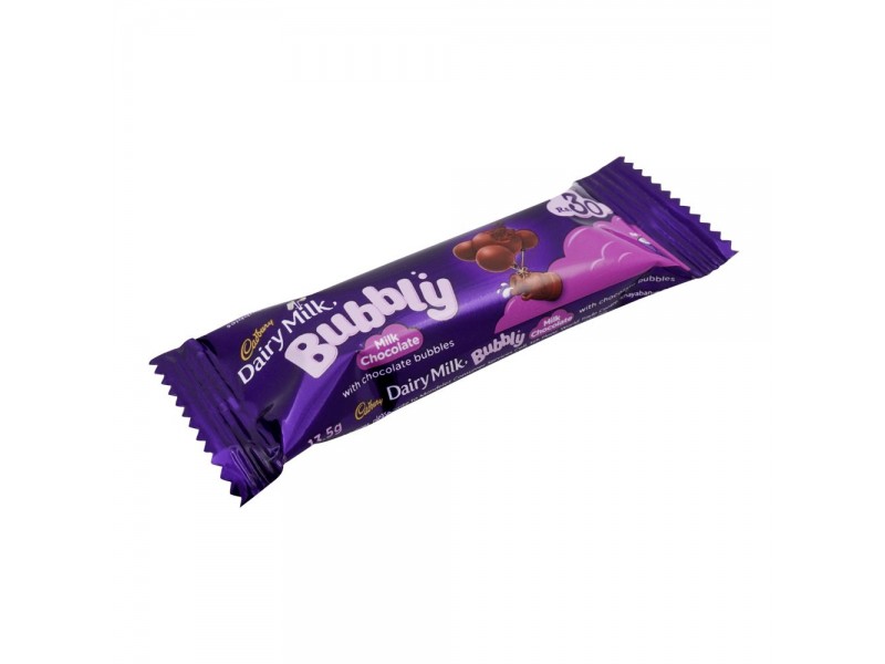 Cadbury Dairy Milk Bubbly Chocolate 28g