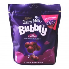 Cadbury Dairy Milk Bubbly Mini Bars, 204g, Bag