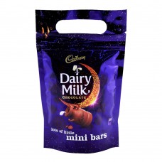 Cadbury Dairy Milk Chocolate, Mini Bars, 160g, (Local)