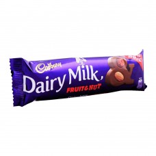 Cadbury Dairy Milk Fruit & Nut Chocolate, 38g, (Local)