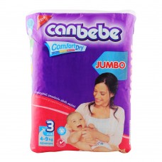 Canbebe Jumbo Midi No. 3, 4-9 KG 62-Pack