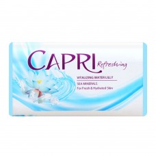Capri Refreshing Vitalizing Water Lily Soap, Blue, 140g