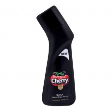 Cherry Blossom Liquid Shoe Polish, Black, 75ml
