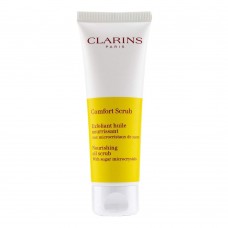 Clarins Paris Comfort Scrub Nourishing Oil Scrub, With Sugar Microcrystals, 50ml