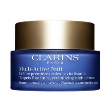Clarins Paris Multi-Active Nuit Revitalizing Night Cream, Normal To Combination Skin, 50ml