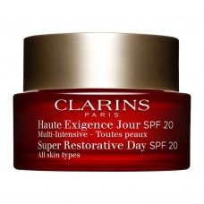 Clarins Paris Super Restorative Day Cream, SPF 20, All Skin Types, 50ml