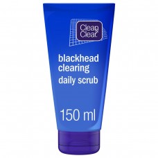 Clean & Clear Blackhead Clearing Daily Face Scrub, Oil Free, 150ml