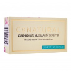 CoNatural Organic Face And Body Soap, Nourishing Goat's Milk With Shea Butter, 107g
