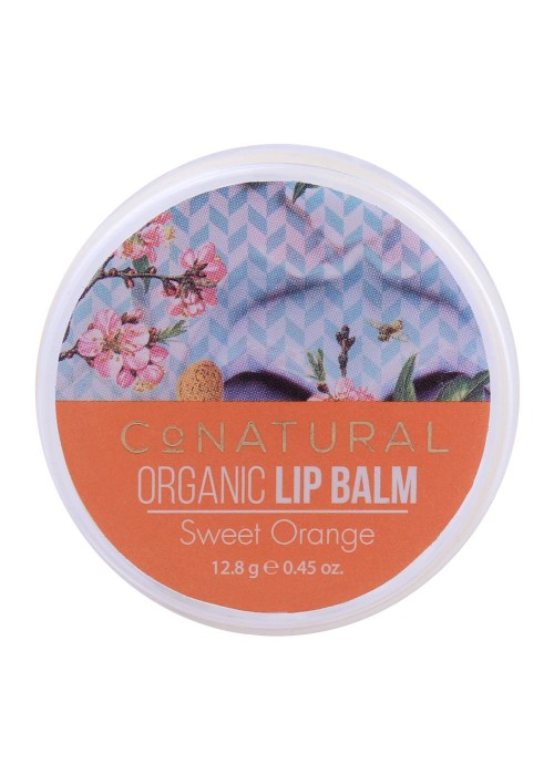 CoNatural Organic Lip Balm, Sweet Orange, 12.8g