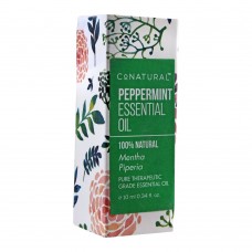 CoNatural Peppermint Essential Oil, Therapeutic Grade Essential Oil, 10ml