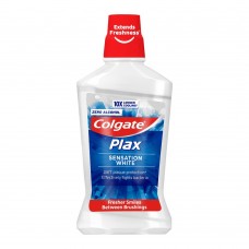 Colgate Plax Sensation White Mouthwash, Zero Alcohol, 500ml