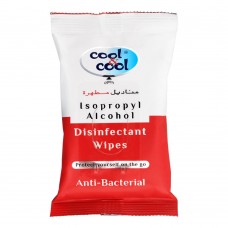 Cool & Cool Anti-Bacterial Disinfectant Wipes, 10-Pack