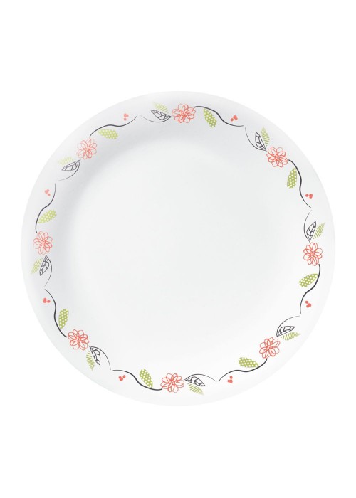 Corelle Livingware Tangerine Garden Dinner Plate, 10.25 Inches