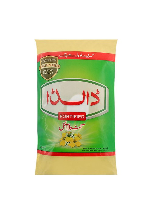 Dalda Fortified Canola Oil 1 Litre Pouch
