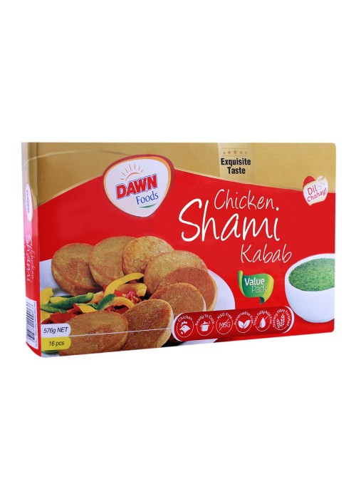 Dawn Chicken Shami Kabab, 16 Pieces, 576g