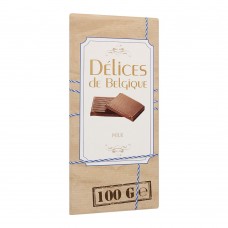 Delices De Belgique Milk Chocolate, 100g