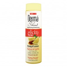 Derma Shine Brightening & Refreshing Toner, With Honey & Lemon, Normal To Oily Skin, 295ml