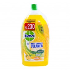 Dettol Multi Surface Cleaner, Lemon, 1.8 Liters