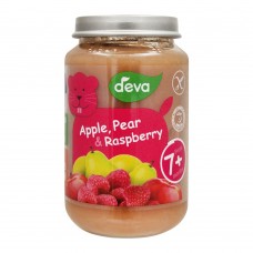 Deva Apple, Pear & Raspberry Baby Food, 7m+, 200g
