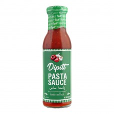 Dipitt Pasta Sauce, Tomato & Basil, 310g