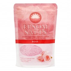 Elysium Spa Epsom Bath Salt, Rose, 450g