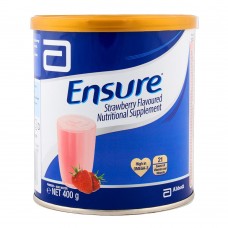 Ensure Nutritional Supplement Powder, Strawberry Flavor, 400g