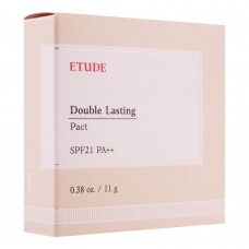 Etude House Double Lasting Pact, SPF 21 PA++, Light Vanilla, 11g