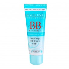 Eveline BB 8-In-1 Mattifying BB Light Complexion Cream, 40ml