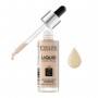 Eveline Liquid Control HD Long Lasting 24H Mattifying Drop Foundation, 015 Light Vanilla