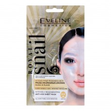 Eveline Royal Snail Intensely Regenerating Anti-Aging Sheet Mask, All Skin Types