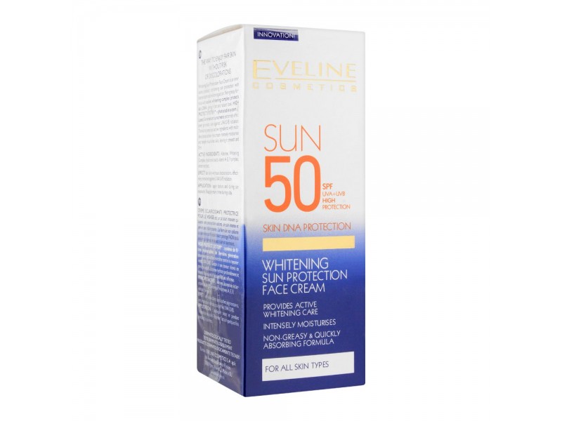 eveline whitening sun protection face cream