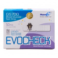 EvoCheck Blood Glucose Test Strips, 25 Count, For GM700S